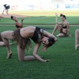 At Long Island Ducks games, the entertainment begins even before the first pitch is thrown. Teenage girls did cartwheels on the field, and young Cub Scouts served as color guard.