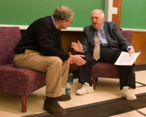 Bob Woodward and Bob Greene. Bob Woodward and Bob Greene.