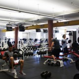 A too-small facility The current work out facility is only approximately 3,000 square feet. Photo by Hannah Fagin